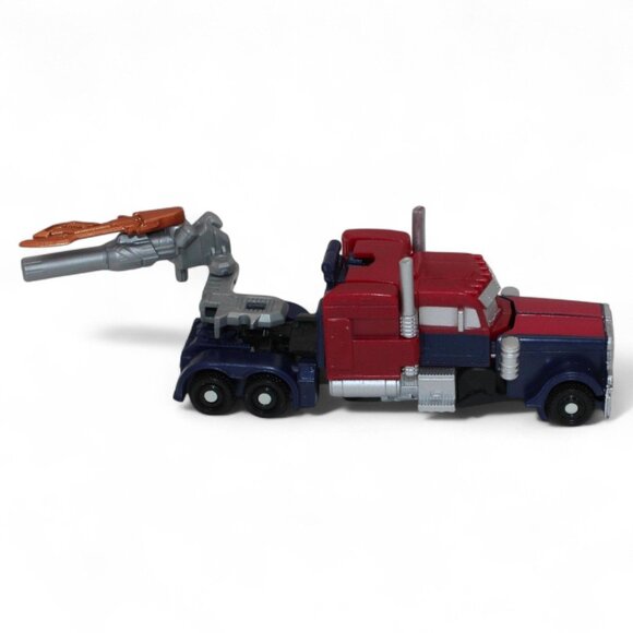 Transformers Dark Of The Moon Battle Steel Optimus Prime Action Figure - Picture 8 of 8